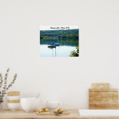 POSTER LE LAC CAYUGA EN AUTOMNE (Cuisine)