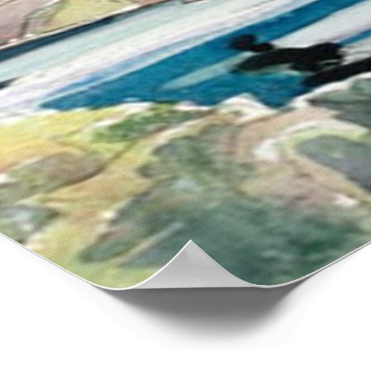 POSTER LE LAC CRANBERRY (Coin)