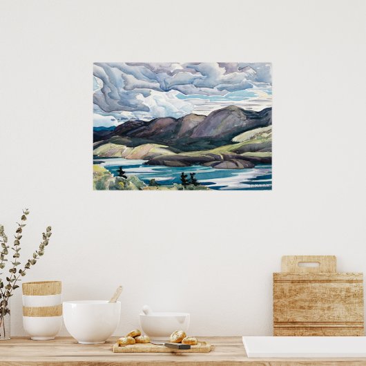 POSTER LE LAC CRANBERRY (Cuisine)