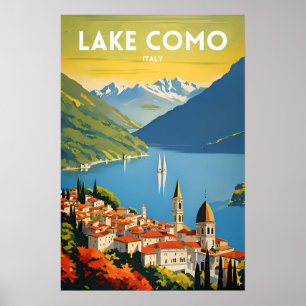 Poster Le lac de Côme