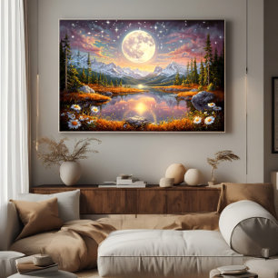 Poster Le Lac de Rêve Enchanté