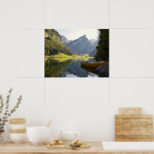 Poster Le lac des Alpes en Suisse (Cuisine)