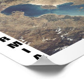 Poster Le lac d'Urmia (Coin)