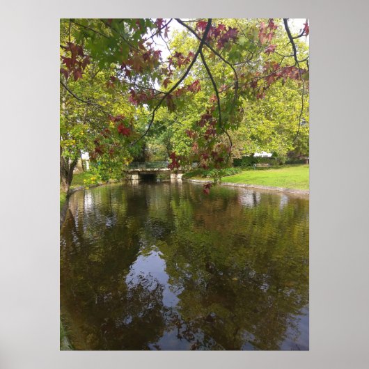 Poster Le lac Forestier (Devant)