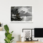 Poster Le lac Henderson (Bureau à domicile)