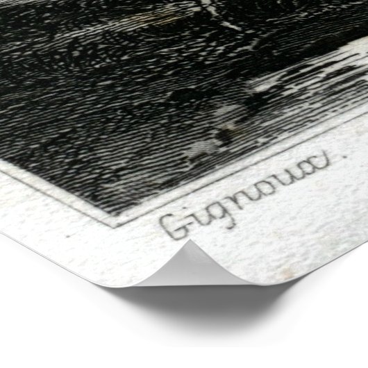 Poster Le lac Henderson (Coin)