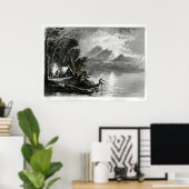 Poster Le lac Henderson (Bureau à domicile)