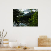 Poster Le lac Johns I du parc national des Glaciers (Cuisine)