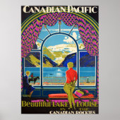 POSTER LE LAC LOUISE (Devant)