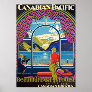 POSTER LE LAC LOUISE