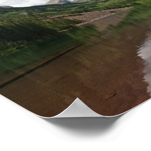 Poster Le lac Maroon (Coin)