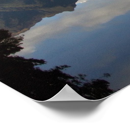 Poster Le lac Matheson (Coin)