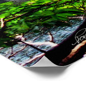 Poster Le lac Mohonk de Pachek et Mtn House (Coin)