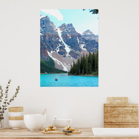Poster Le lac Moraine (Cuisine)