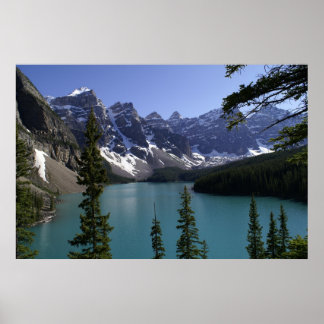Poster Le lac Moraine