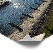 Poster Le lac Norman (Coin)