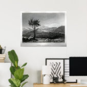 Poster Le lac Schroon (Bureau à domicile)