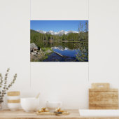 Poster Le lac Sprague II du parc national Rocky Mountain (Cuisine)