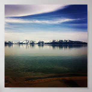 Poster Le lac Tahoe