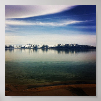 Poster Le lac Tahoe