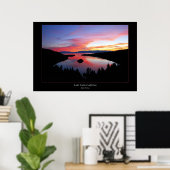 Poster Le lac Tahoe (Bureau à domicile)