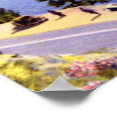 Poster Le lac Tahoe en Californie (Coin)