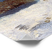 Poster Le lac Tahoe en hiver par Albert Bierstadt (Coin)