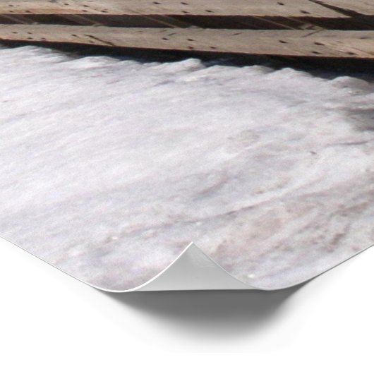 Poster Le lac Tahoe en neige (Coin)