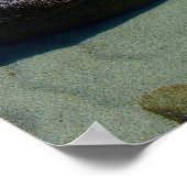 Poster Le Lac Tahoe Les Ondes De Sable (Coin)