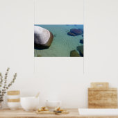 Poster Le Lac Tahoe Les Ondes De Sable (Cuisine)