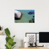 Poster Le Lac Tahoe Les Ondes De Sable (Bureau à domicile)