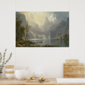 Poster Le lac Tahoe par Bierstadt (Cuisine)