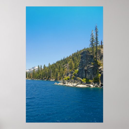 Poster Le lac Tahoe West Shore (Devant)