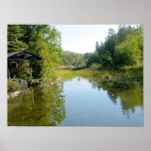 Poster Le lac Temagami (Devant)