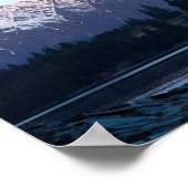 Poster Le lac Wakatipu (Coin)