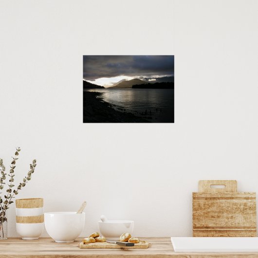 Poster Le lac Wakatipu (Cuisine)