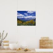 Poster Le lac Wakatipu et les Remarkables, Queenstown, (Cuisine)