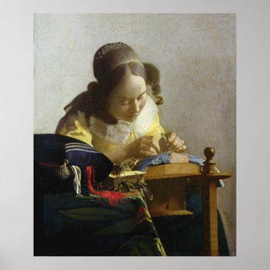 Poster Le Lacemaker, 1669-70 (Devant)
