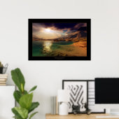 Poster Le lagon perdu (Bureau à domicile)