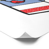 Poster Le lait coeur (Coin)