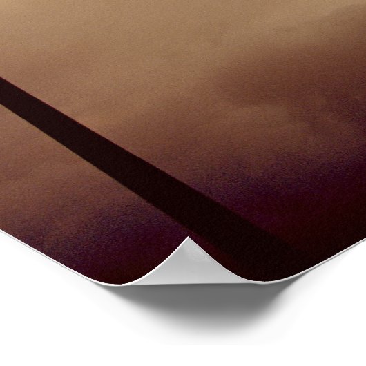 Poster Le lampadaire solitaire (Coin)