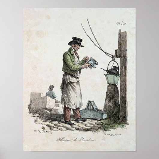 Poster Le Lamplighter (Devant)