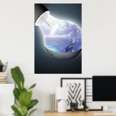 Poster Le Lampserf (Bureau à domicile)