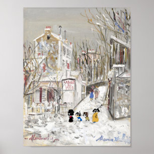 Poster Le Lapin Agile es Ses Habitues