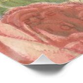 Poster Le lapin blanc Alice au pays des merveilles (Coin)