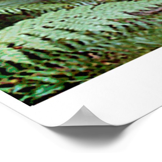 Poster Le lapin blanc d'Alice (Coin)