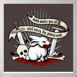 Poster Le lapin de Caerbannog