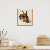 Poster LE LAPIN ( Jeune Lièvre ) (Cuisine)