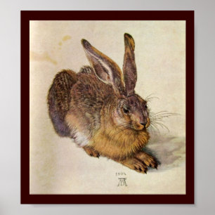 Poster LE LAPIN ( Jeune Lièvre )