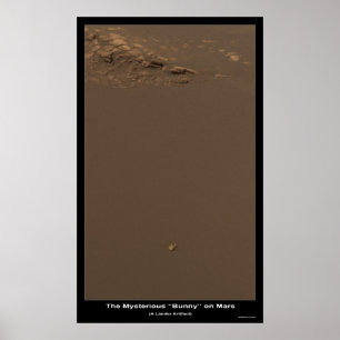 Poster Le lapin sur l'†de Mars "ce qui est lui ?